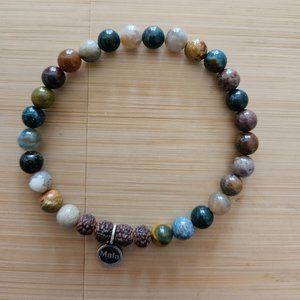 "I am Held" Ocean Jasper Bracelet